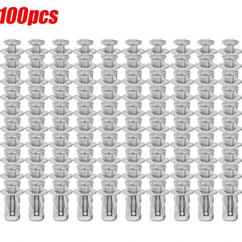 M4-M6 Petal Screws Anchors Lock Bolt Nut Metal Rivet Nut Expansion Plugs Jack Nuts Fixing Screw Rivetnut Clamp Wall Fasteners