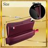 Ideamall Car Gap Storage, Seat Side Pocket, Gap Cushion, Charging Hole, Genuine Leather (Black)