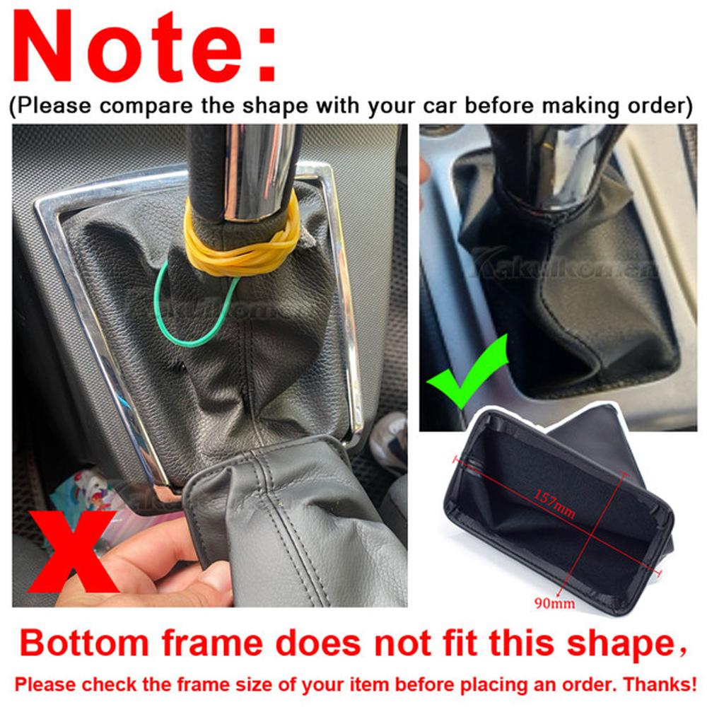 Hochwertiger Manueller 5/6-Gang Schalthebelknauf Leder Manschette Stiefel Hülle Für Toyota Corolla AYGO Verso RAV4 YARIS VITZ Autostyling