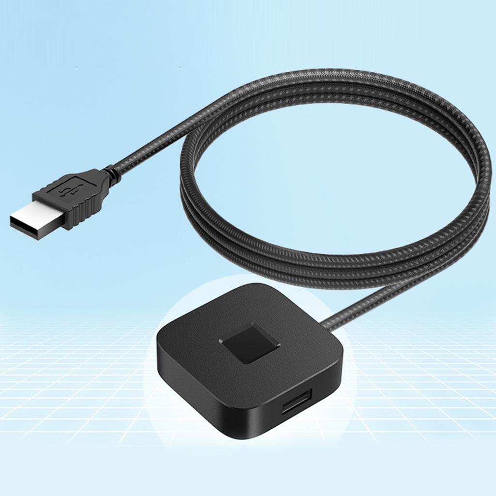 USB Fingerprint Reader & Hub For Windows Hello Fingerprint Reader Biometric Fingerprint Login Reader for Windows 10/11