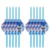 New Sonic Birthday Party Decoration Hedgehog Action Figure Party Paper Plate Knife Fork Paper Towel Cup Tablecloth Toy Kid Gifts