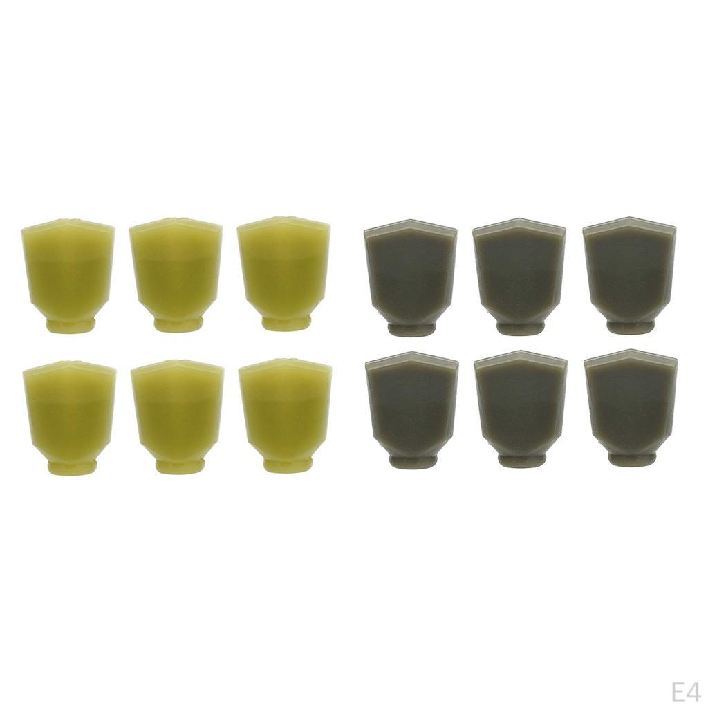 6Pcs/Set Tuning Key Peg Knobs Caps for Electric/Acoustic Guitars Replacement Parts