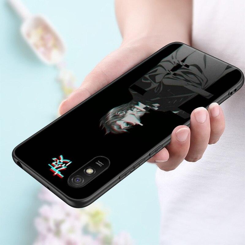 Anime Manga Death Note Ryuk Silikon Handyhülle Für Xiaomi Redmi Note 11 10 9 8 Pro 11T 10T 10S 9S 8T 9 9A 9C 9T Schwarze Hülle