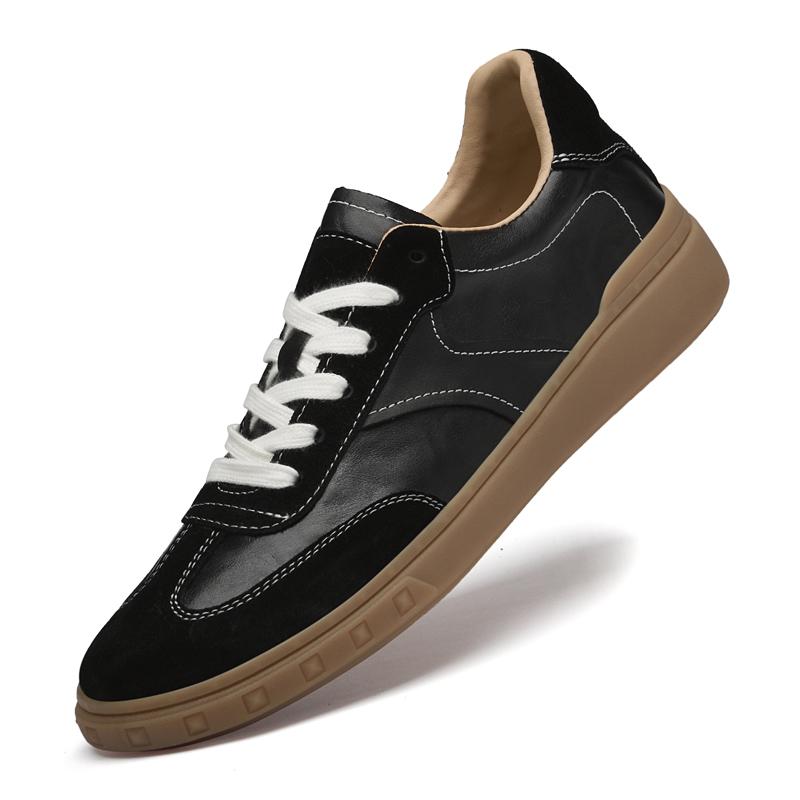 

2024 Роскошные брендовые дизайнерские туфли-оксфорды из натуральной кожи на плоской подошве для мужчин, деловые туфли-дерби, удобные повседневные кожаные туфли для вождения на открытом воздухе 37 чёрный