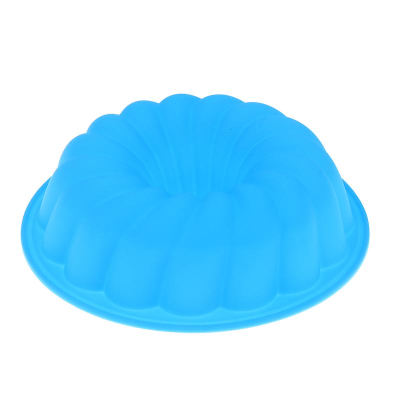 Moule à Gâteau en Silicone Motif Spirale Mini Moule à Gâteau Moules à Gelée Pudding Plateau de Cuisson Fabriquant Outils de Cuisson Gâteau Bricolage