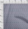 oneOone Cotton Flex Fabric Chevron & Triangle Geometric A  Printed Craft Fabric BTY 40 Inch