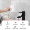 Under Cabinet Tissue Box Wall Mounted Adhesive Tissue Holder Toilet Paper Organizer Paper Towel Dispenser for Bathroom Bedroom Kitchen