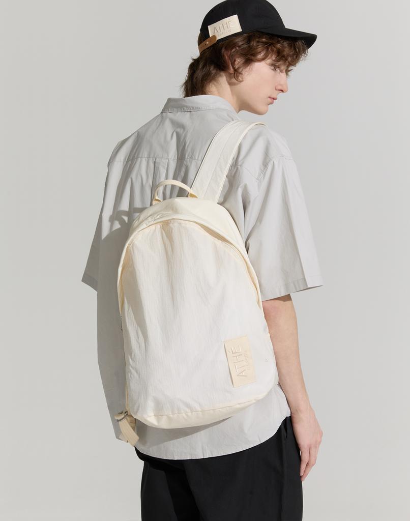 Athe Garcon Ivory Nylon Backpack Aaba5Eg01Iv