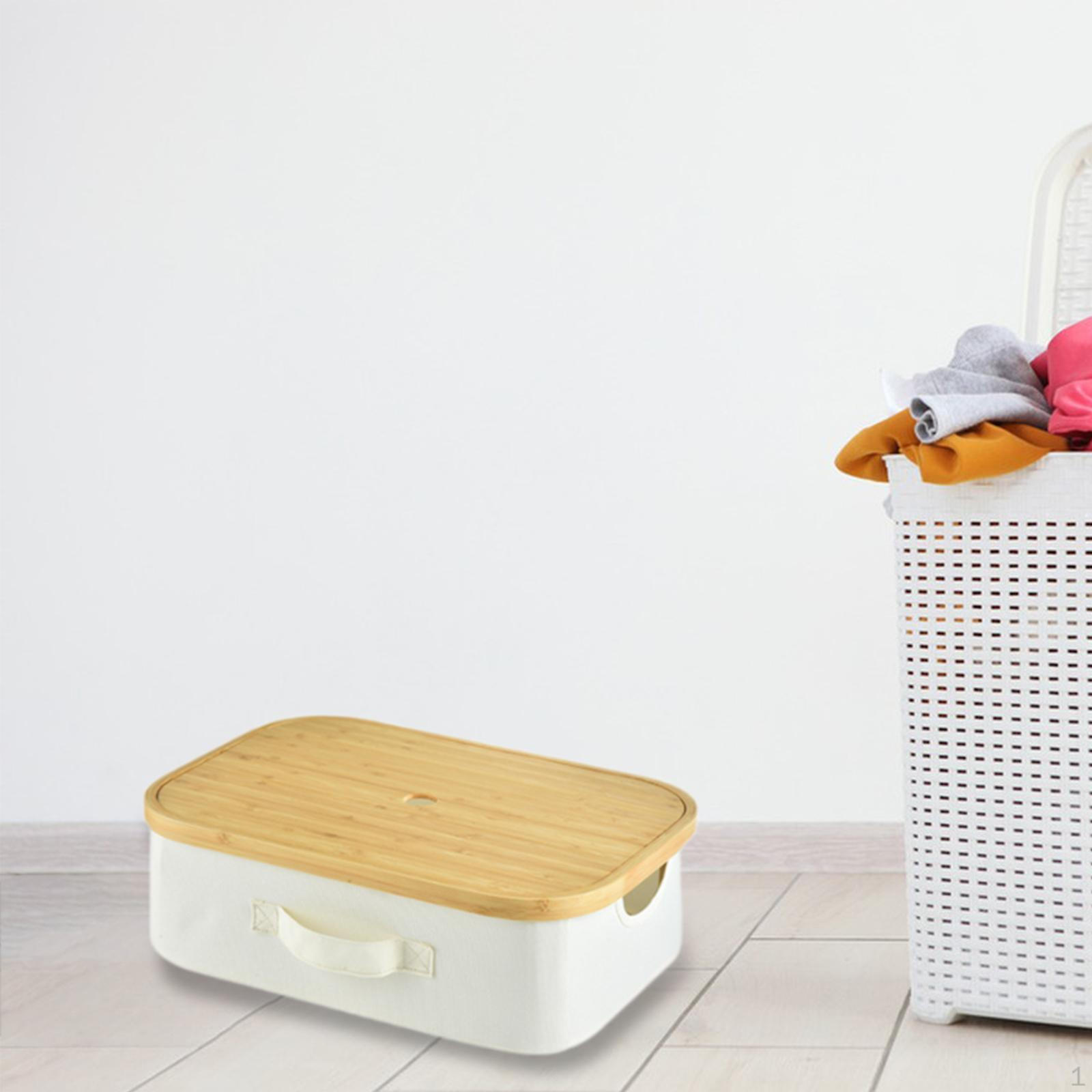 Складная корзина для белья для хранения грязной одежды в спальне и подсобном помещении бежевый 2774₽