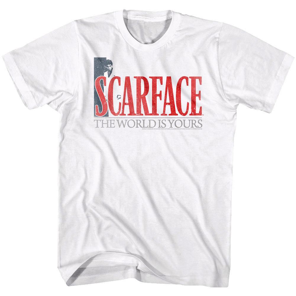 Scarface World is Yours Logo Men T Shirt Tony Montana Vintage Pacino Gangster XXXL