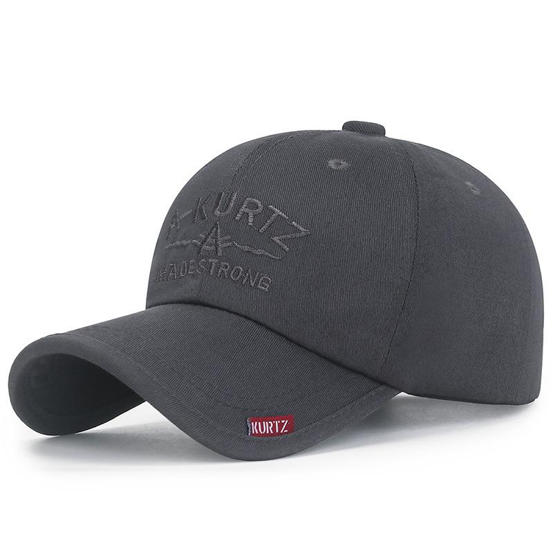 New Red Label Soft Top Baseball Cap Fashion Embroidery Young Men and Women Student Visor Casual Spring and Summer Hat