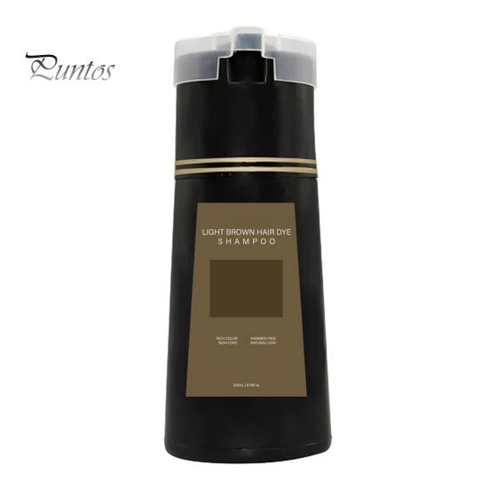 

200 мл шампунь-краска для волос, натуральные травяные ингредиенты, для мужчин и женщин, покрытие седины, мгновенная окраска волос, крем для Хэллоуина, косплей, вечеринка, макияж, реквизит 200ML