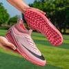 2025 new youth AG long nails TF broken nails high-top football shoes men's and women's grass training sports shoes