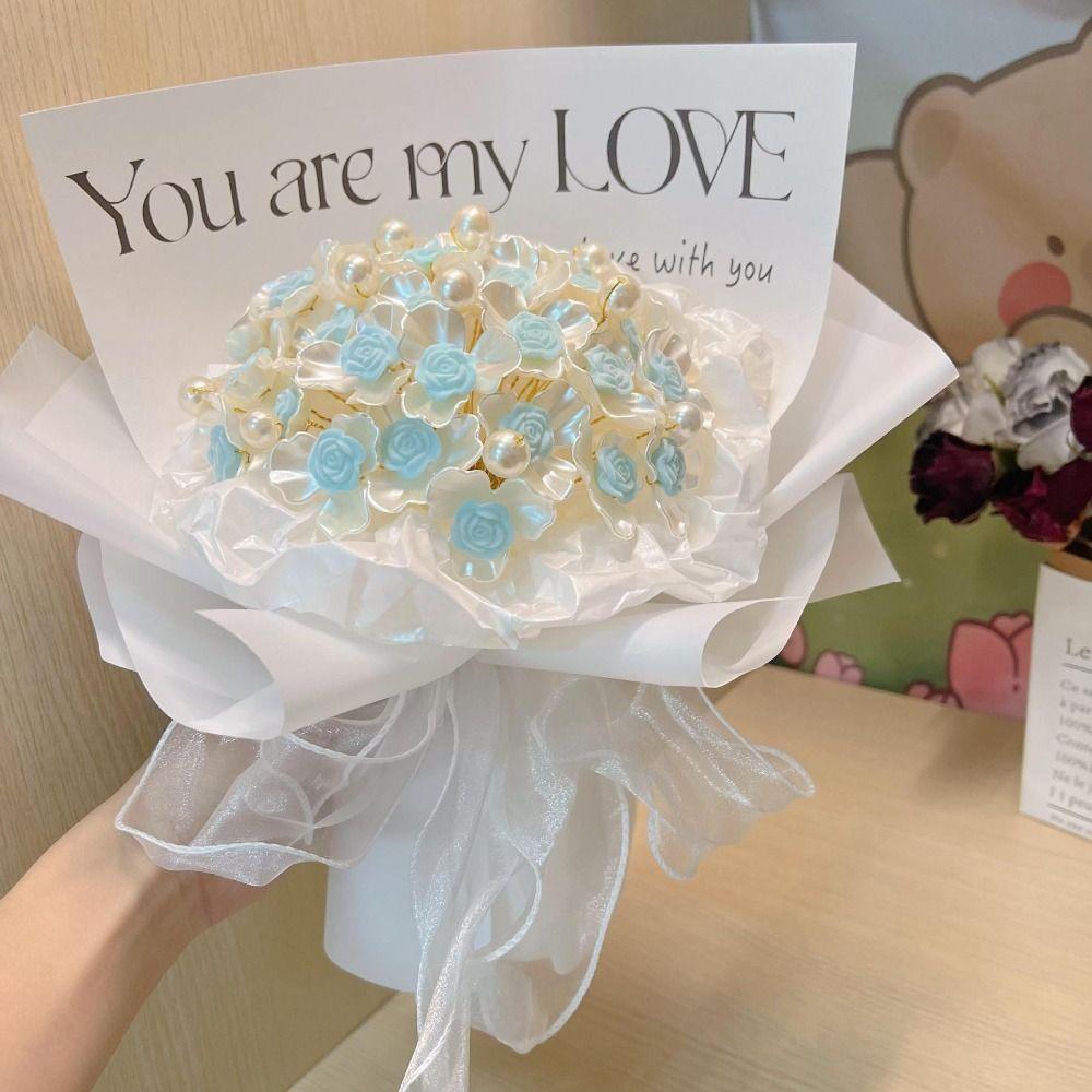 DIY Handmade Flowers Photo Props Artificial Flowers Creative Rose Material Package