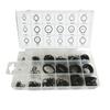 300Pcs 18Sizes C-Clips Snap Ring Circlip Retaining Ring Set Assortment with Case