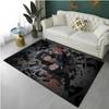 Cosplay N-Naruto Uchiha Anime I-Itachi Carpet Rug for Bedroom Living Room Decor Sofa Home Kids Game Area Rug Non-slip Floor Mat