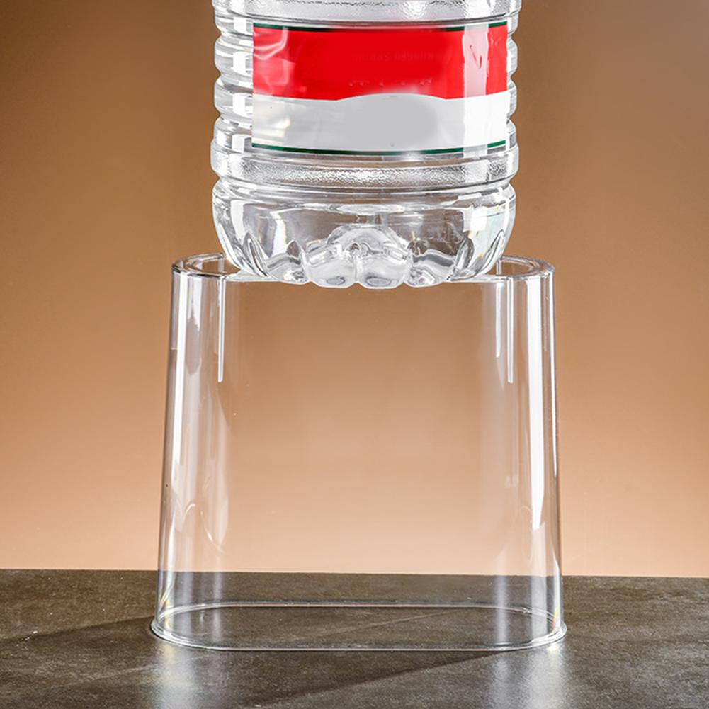 Plastic Tabletop Fish Tank Shatterproof Desktop Aquarium Aquaponic Soil Cultivation Aquaponic Fish Bowl for Home Office Decor