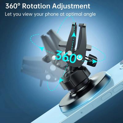 Magnetic Car Phone Holder Stand Macsafe Support In Car for iPhone Samsung Xiaomi Magnet Car Air Vent Clip Cellphone Mount