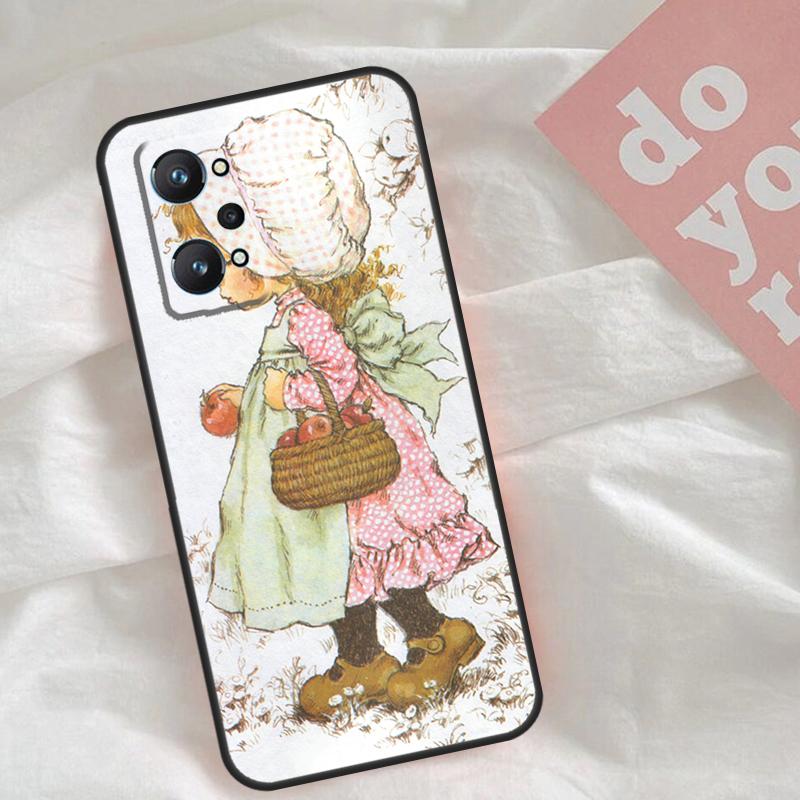 Sarah Kay pattern Case For Realme C53 C55 C33 C63 C61 C51 C65 C67 C71 C75 11 12 13 14 Pro Plus GT6 GT7 15 Pro