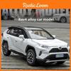 Rav4 Toyota Alloy Car Model Toy With Light Sound For Kids Playroom Collector And