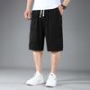 Plus Size 4XL-11XL Summer Oversize Black Shorts for Men Elastic Waist Casual Shorts Summer Clothes