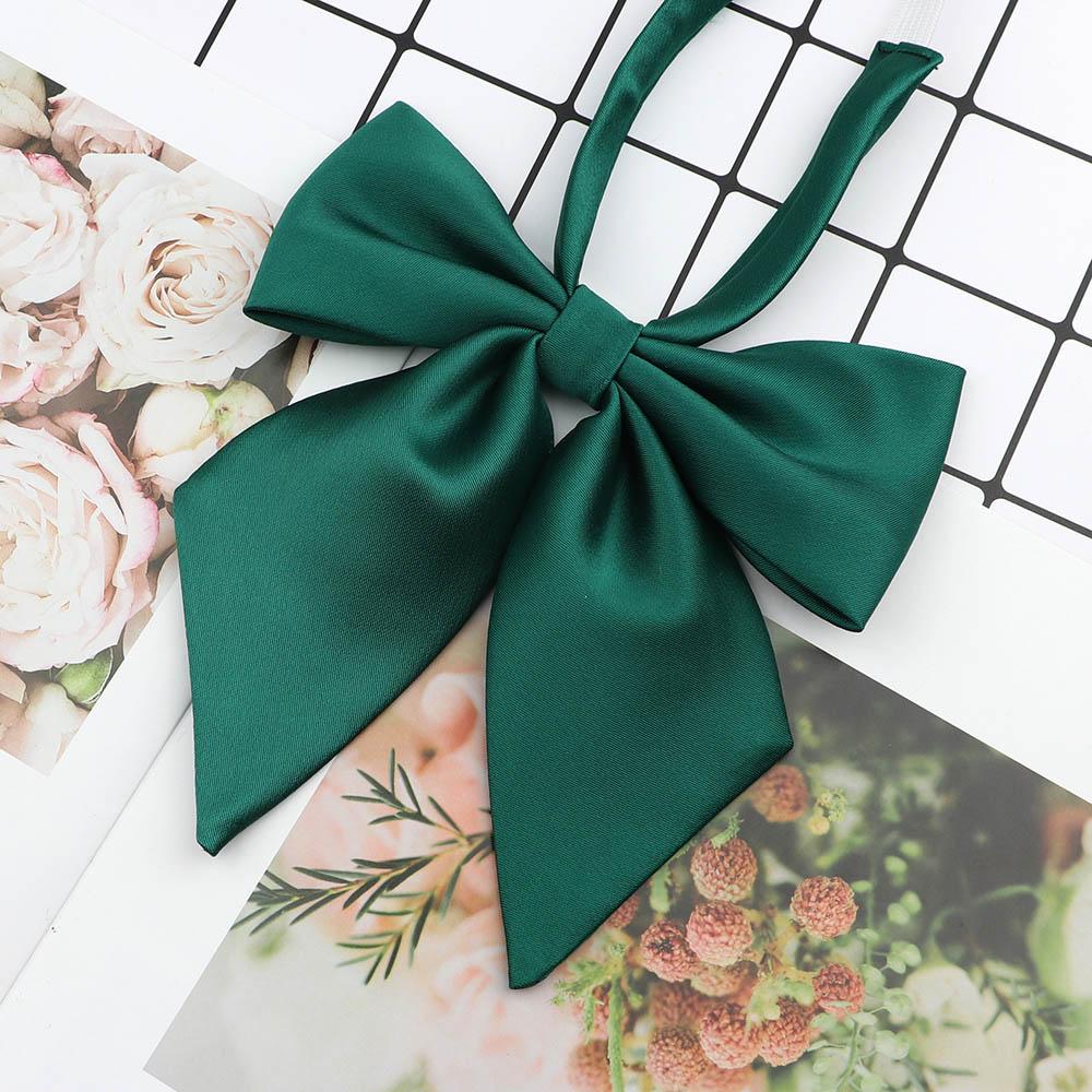 Perfect Match Colorful Women‘S Shirts Bowtie Ladies Girl School Wedding Party Bowknot Pink Bule Black Classic Butterfly Knot Suits Accessories