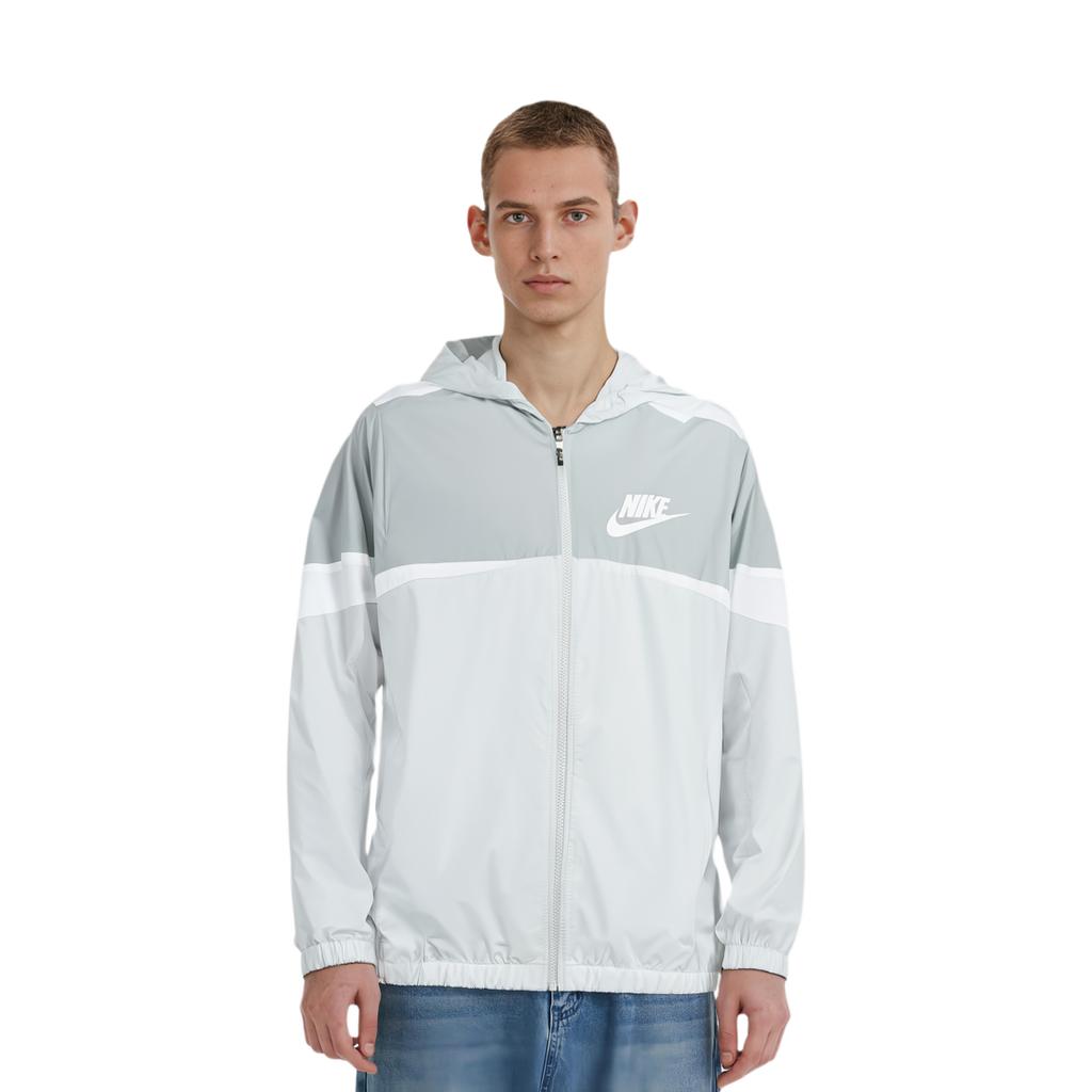 Nike Hooded Sun Protection Sports Casual Jacket Unisex Jacket Gray DR1886-025