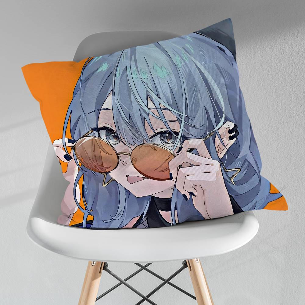 HHoshimachi SSuisei Throw Pillow Case Living Room Sofa Cushion Cover For Home Bedroom Decoration Protector