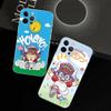 Cartoon Dr Slump Phone Case For IPhone 17 16 15 14 13 12 11 Pro Max Plus Soft Cover Personalized DIY