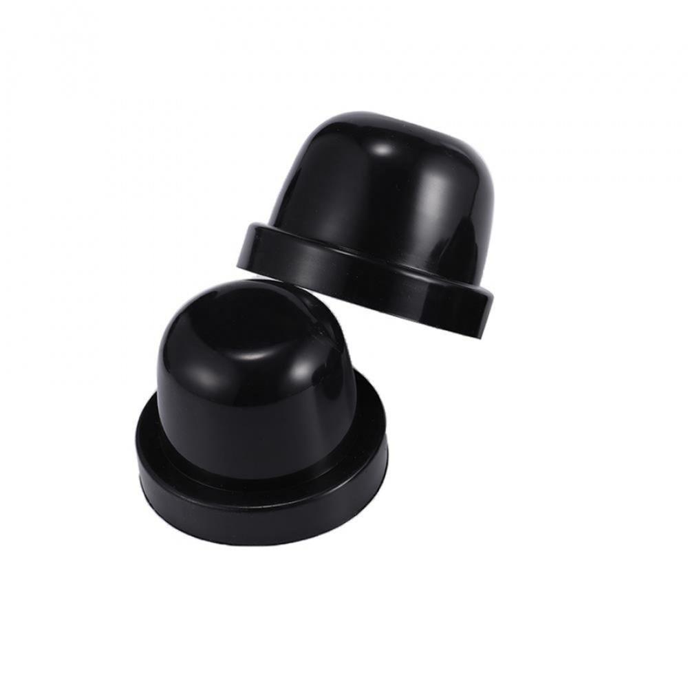 2 Pcs 85Mm Black Rubber Vehicle Off-Road Headlights Housing Seal Cap Dust Covers