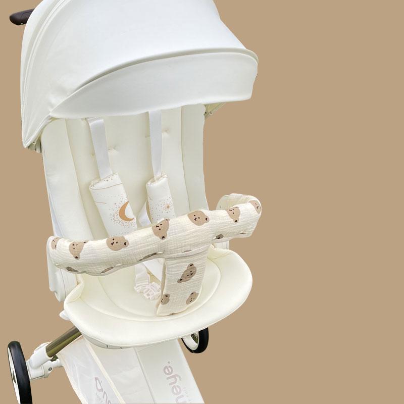 Ya De Zhu Baby Stroller Gloves with Guardrail & Water-Resistant Towel