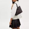 Coach City Leather Shoulder Bag Medium Womens Gold Brown Black