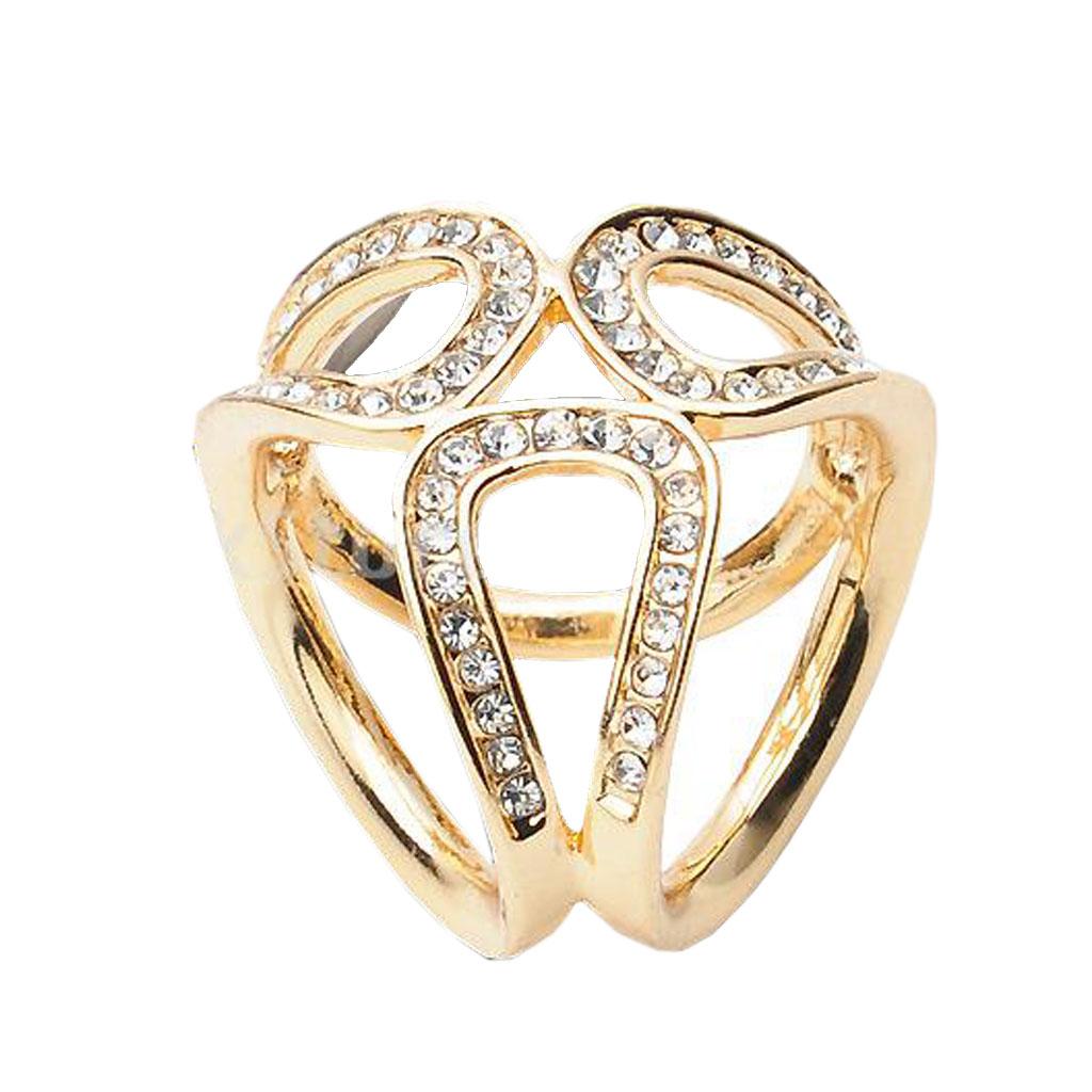 Crystal Scarf Silk Buckle Clip Women Jewelry
