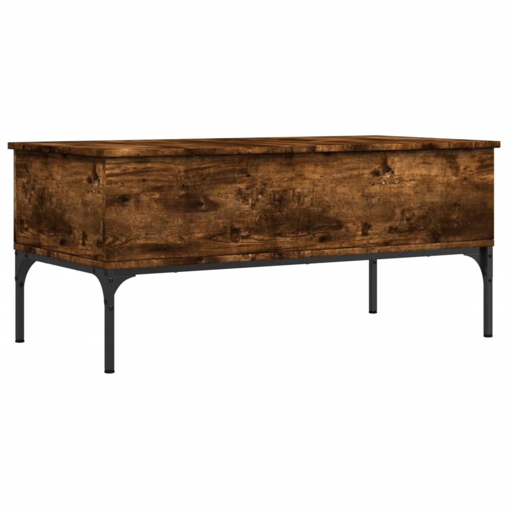  Coffee Table, Smoked Oak, 100x50x45 Cm