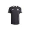Originals DFB OG 3-Stripes Regular Fit Short Sleeve Crewneck T-Shirt Men Utility Black IU2103