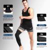 Compression Knee Pads Support Lengthen Stripe Sport Sleeve Arthritis Joint Pain Protector Elastic Kneepad Brace