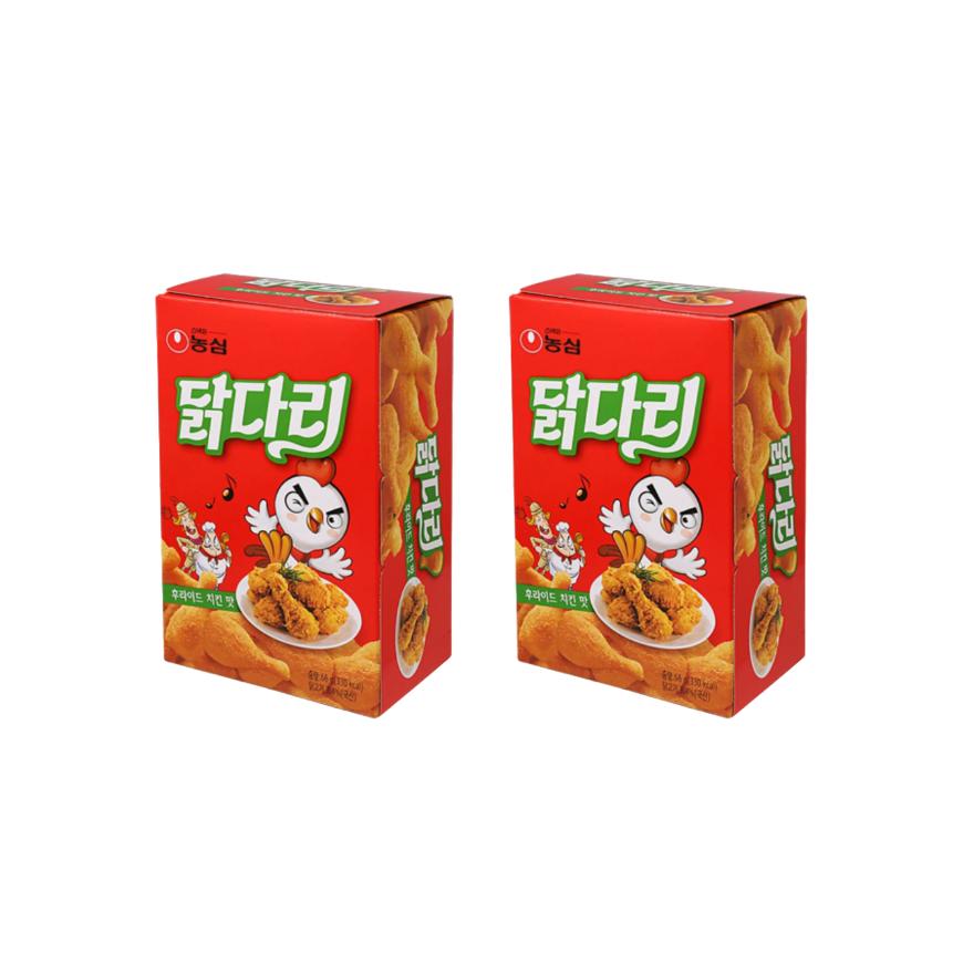 Nongshim Kyllingklubbe med stekt kyllingsmak (66g) (4 alternativer)