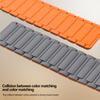 Strap for Apple Watch 10 Band 44mm 40mm 49mm 45mm 41mm 46mm Magnetic Silicone Loop Bracelet iWatch Series 11 9 8 7 6 Se Ultra2 3