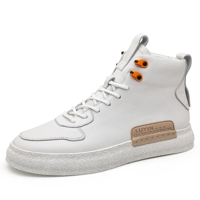 

Брендовые мужские ботинки из натуральной кожи, модная повседневная обувь, мужские роскошные ботильоны, высококачественная обувь ручной работы на шнуровке, мужские кроссовки 43