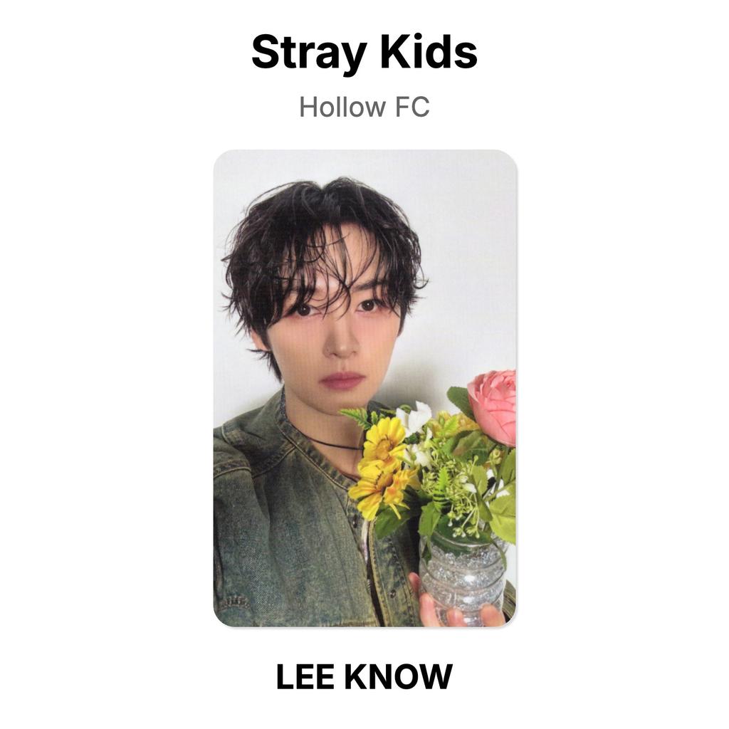 Stray Kids Hollow FC Official Photocard