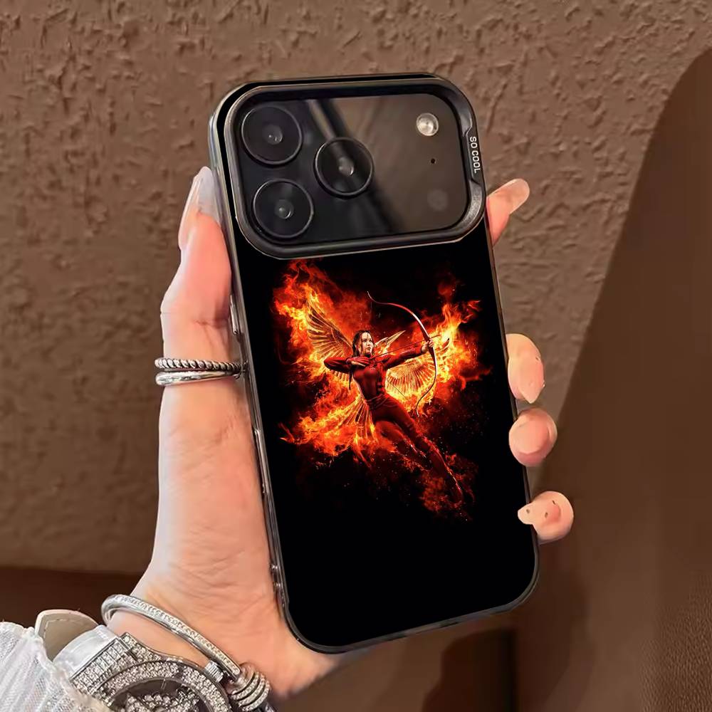 

The H-Hunger Games Phone Case Color Silver Shell For IPhone 17 16 15 14 13 12 11 Pro Max Plus iPhone12