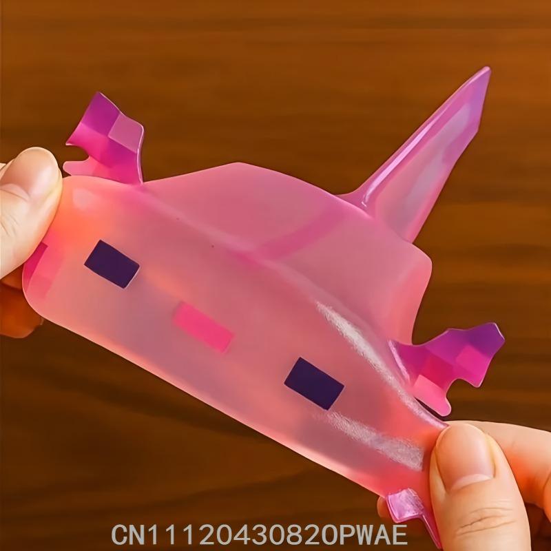 Cute Salamander Fidget Squishes Mini Tabas Squishy Axolotl Squeeze Toy Release Emotions Squishy Toys Slow Rising Decompress Toys