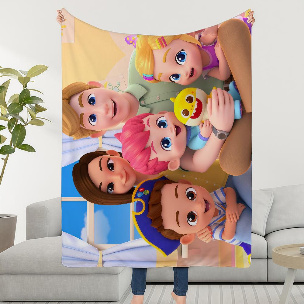 Coperta Carina Morbida Calda Pelosa Plaid Super Giocattoli per Bambini Letto B-BebefinnS-ES Divano Auto dei Cartoni Animati Culla