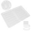 120 Colors Nail Tip Color Display Book Portable Salon Nail Gel Polish Color Card Chart Set
