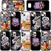 Case for Samsung Galaxy S25 S24 S23 iPhone 16 15 Xiaomi Redmi Note 14 13 12 16E 8 X 11 Pro Max XR OPPO Moto Huawei Comics Luffy Gear 5 One Piece Cover