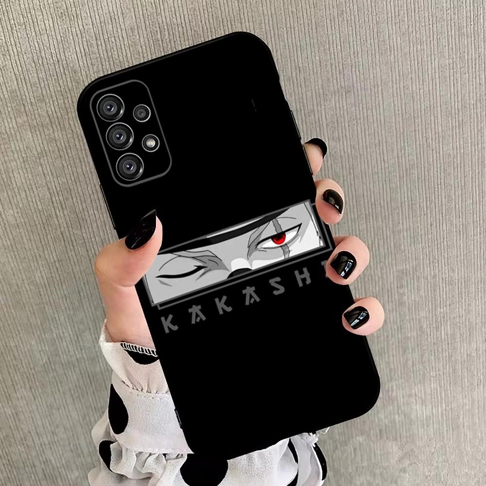 K-KakashiS Anime H-Hatake Phone Case For Samsung Galaxy A20,A21s,A22,A31,A32,A52,A53,A72,73,A80,A91 Soft Black Cover