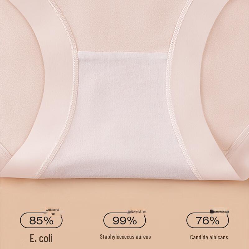 Yiershuang Maternity High-Waist Antibacterial Cotton Briefs