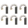 Electric Motor Carbon Brushes Copper Electric Braking