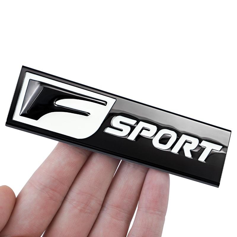 New 3D Metal Sport Sticker Badge Body Sticker For Lexus F SPORT CT ES GS NX IS250 CT200h IS300h ES300h ERX400h NX300h