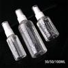Bottle Dispensing spray Transparent Water Spray Bottle Atomizer Refillable Bottles Cosmetic Sprayer